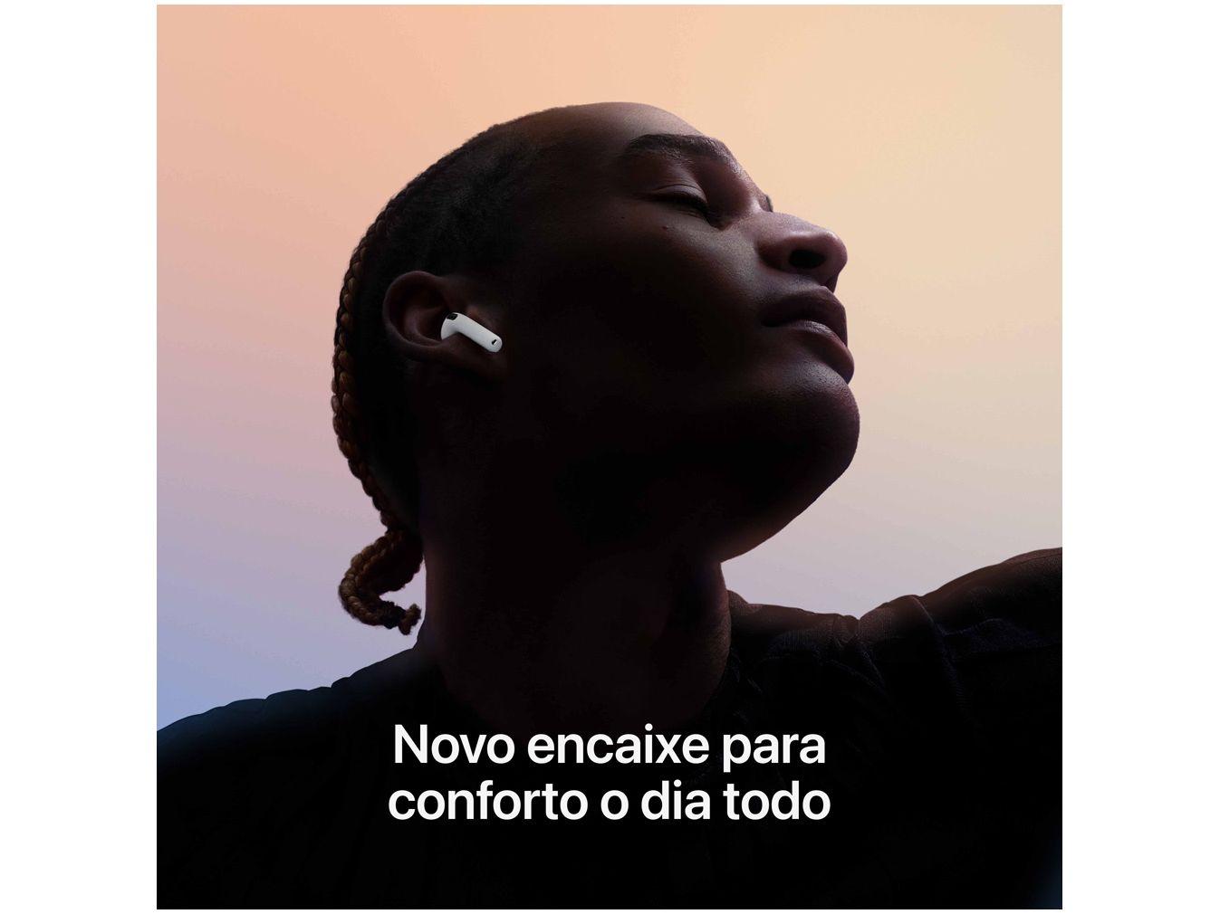 Apple AirPods 4 com Cancelamento Ativo de Ruído