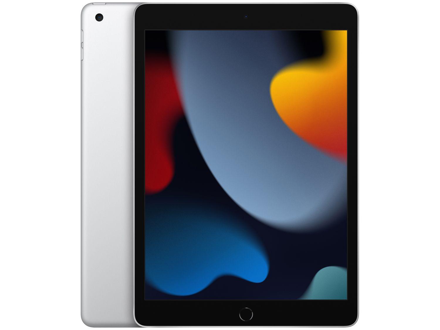 Apple iPad 9ª Geração A13 Bionic 10,2” Wi-Fi 64GB - Prateado