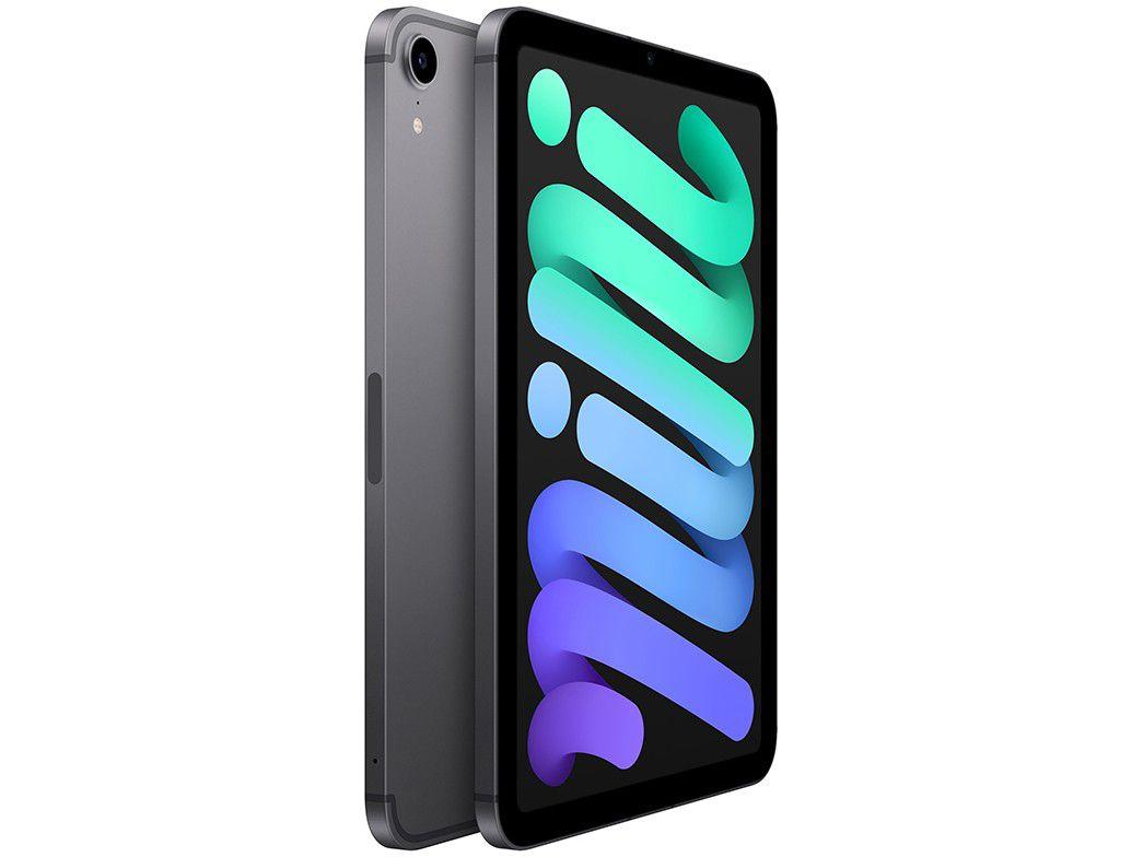 Apple iPad Mini 8,3” Wi-Fi + Celular 64GB Cinza-espacial