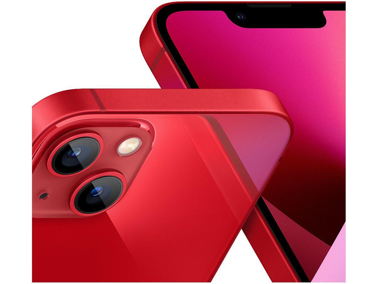 Apple iPhone 13 256GB (PRODUCT)RED Tela 6,1” 12MP -