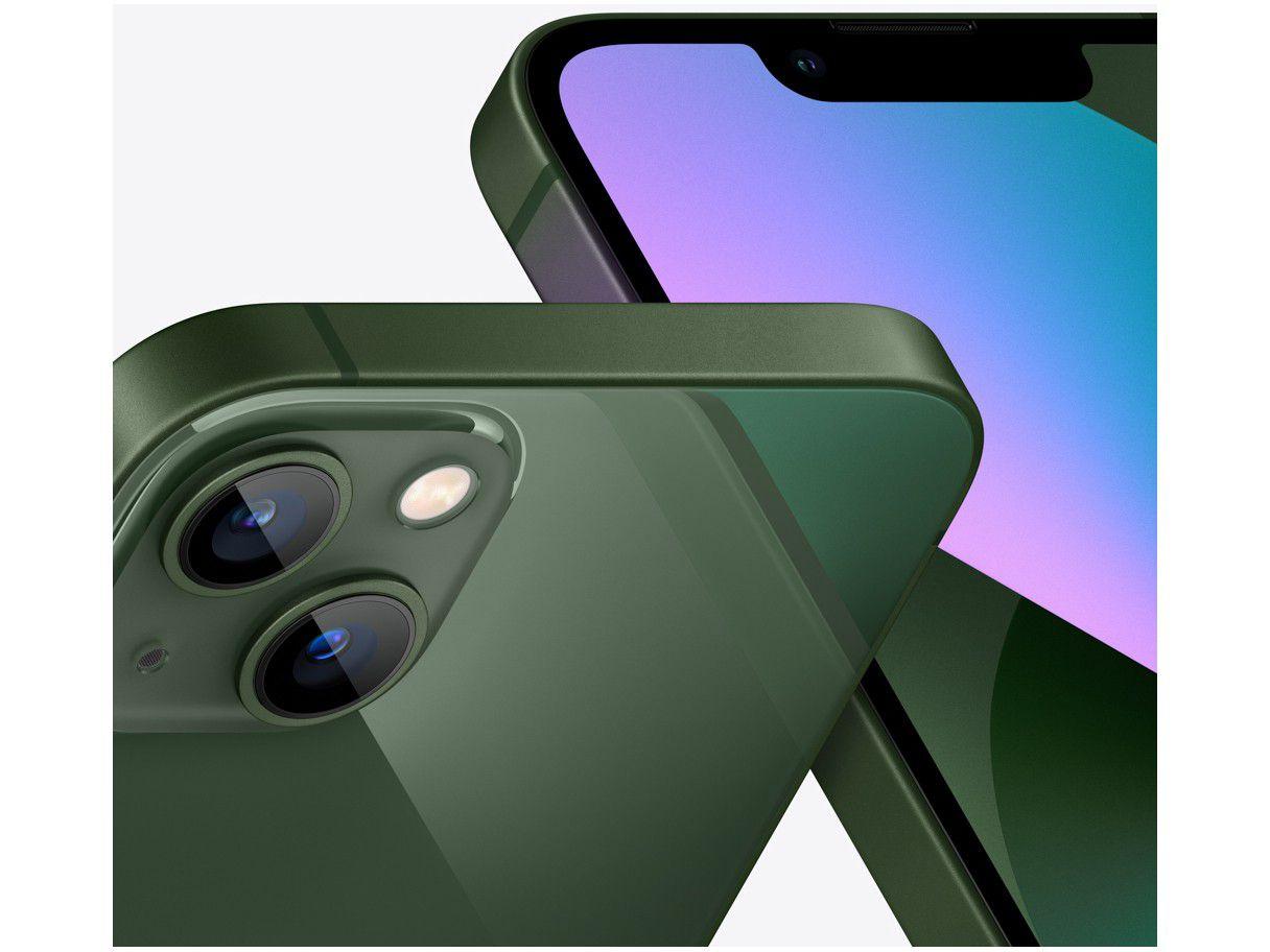 Apple iPhone 13 256GB Verde Tela 6,1” 12MP