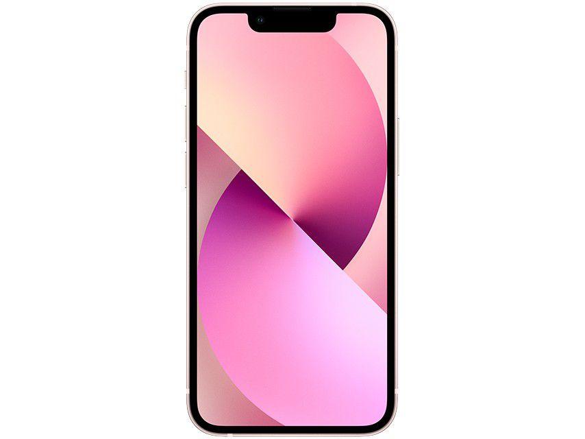 Apple iPhone 13 Mini 512GB Rosa Tela 5,4” 12MP iOS