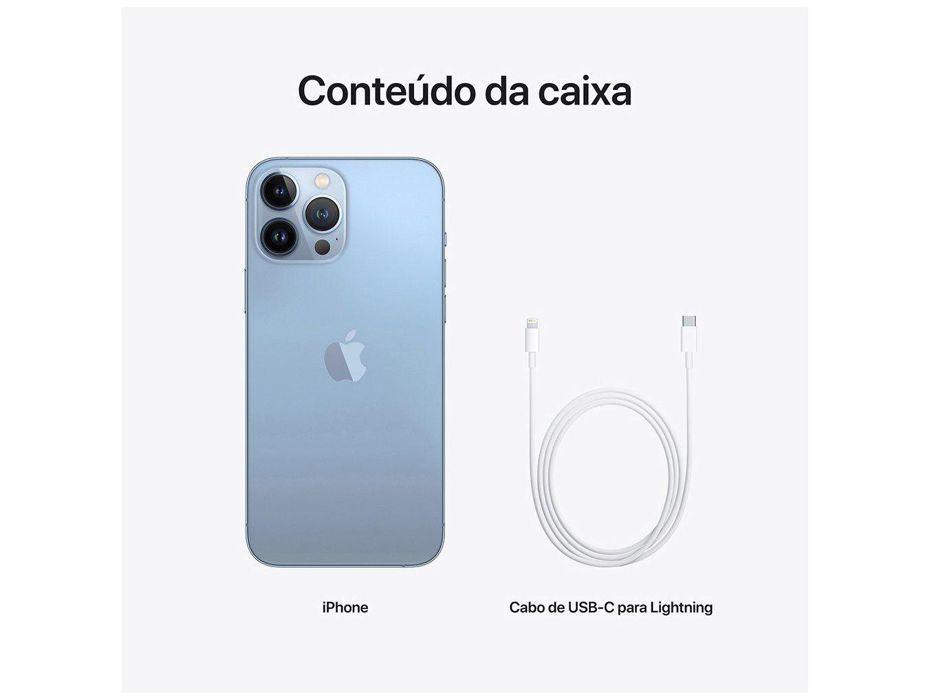 【返品?交換対象商品】 Max Pro 13 iPhone Apple 128GB 12MP 6,7” Tela - Azul-Sierra スマートフォン本体