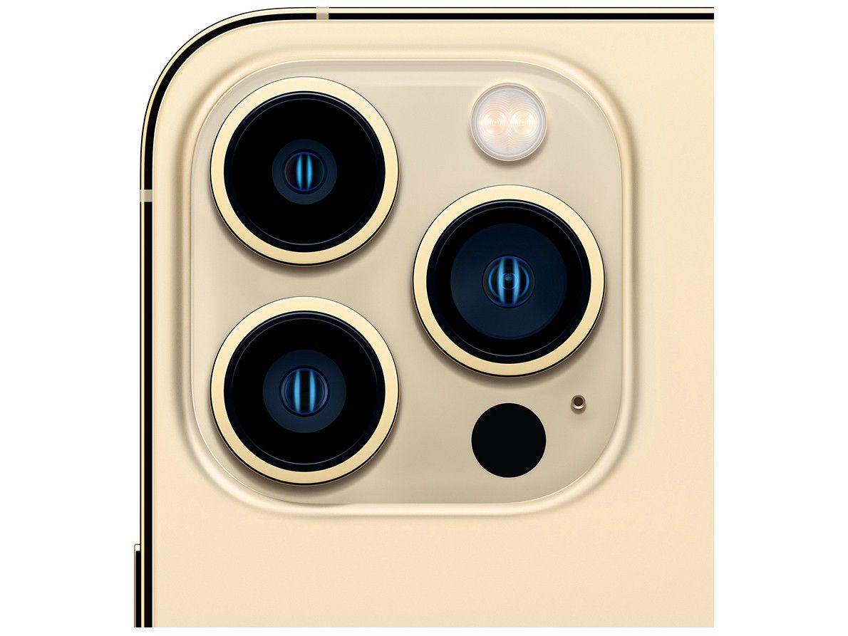 Apple iPhone 13 Pro Max 128GB Dourado Tela 6,7” 12MP iOS