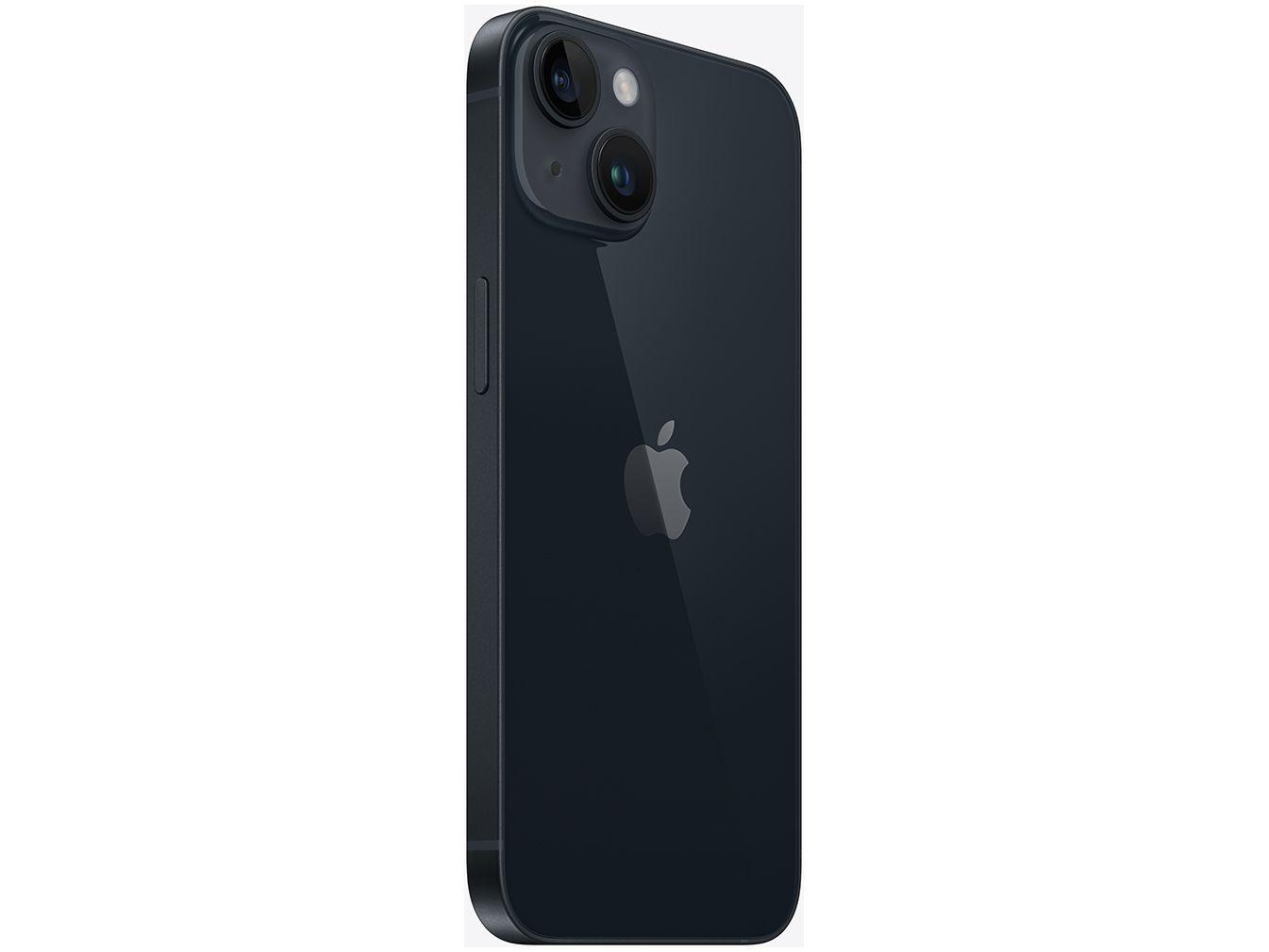 Apple iPhone 14 256GB Meia-noite 6,1” 12MP