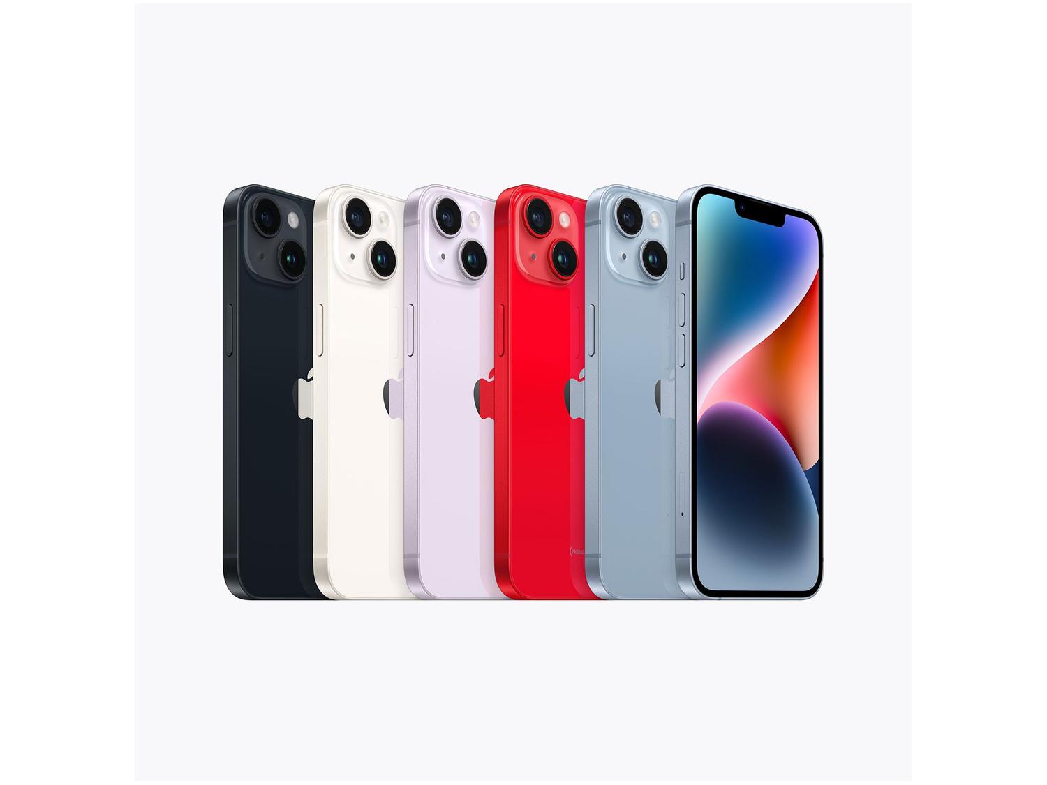 Apple iPhone 14 256GB Meia-noite 6,1” 12MP