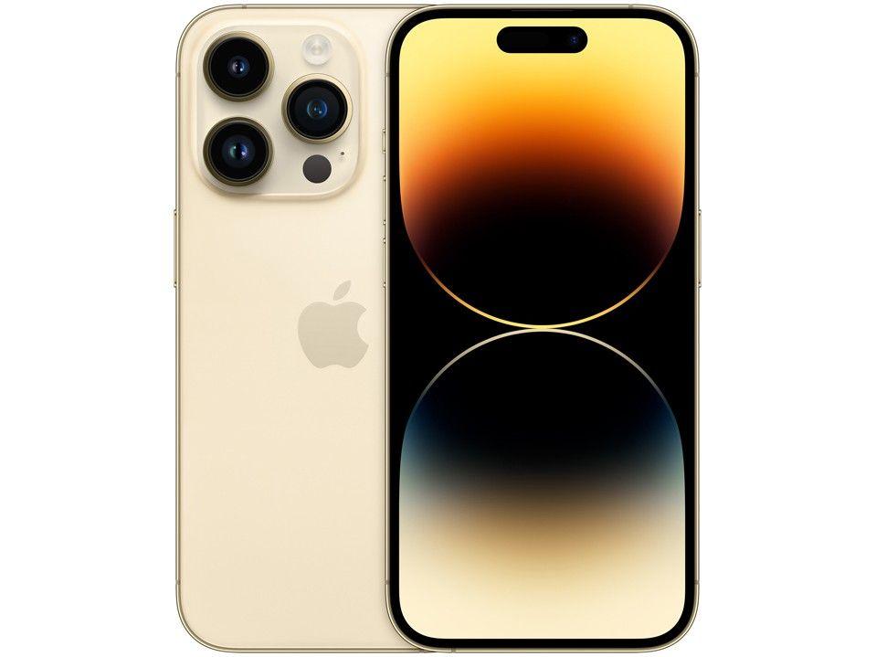 Apple iPhone 14 Pro 128GB Dourado 6,1” 48MP - iPhone 14 Pro Apple iPhone 14 Pro 128GB Dourado 6,1” 48MP - iPhone 14 Pro