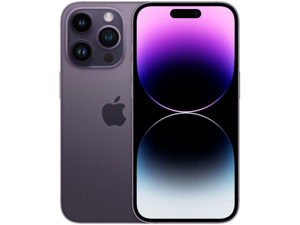 Apple iPhone 14 Pro 256GB Roxo-profundo 6,1” 48MP - iPhone Apple iPhone 14 Pro 256GB Roxo-profundo 6,1” 48MP - iPhone