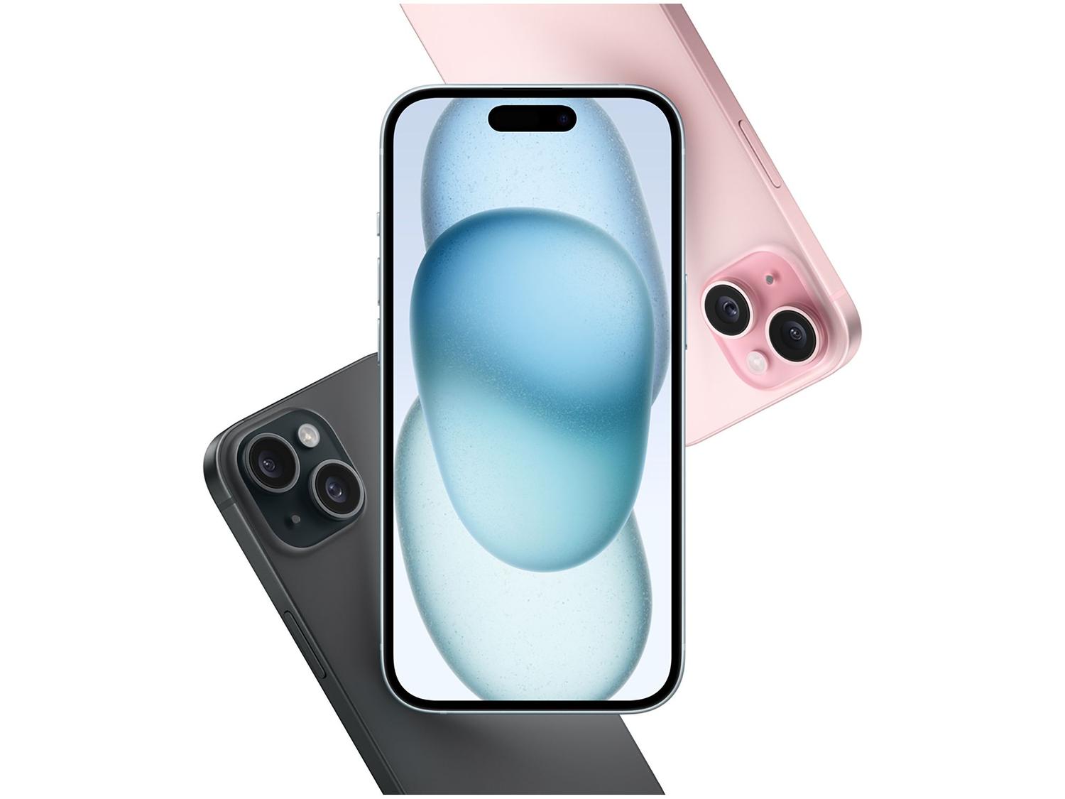 Apple iPhone 15 — tela e Dynamic Island