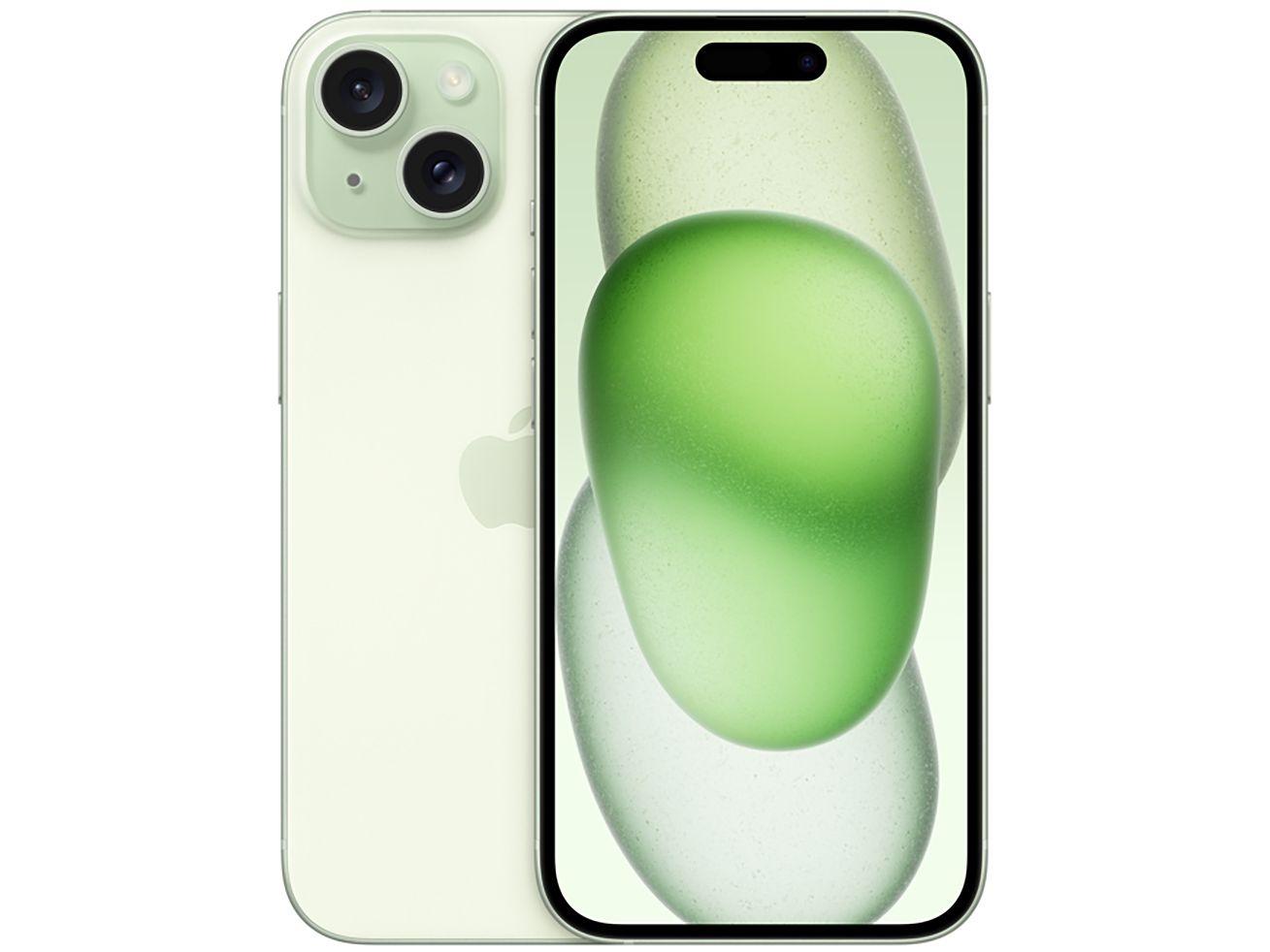 512GB - Verde - iPhone 15 - Tela 6,1"