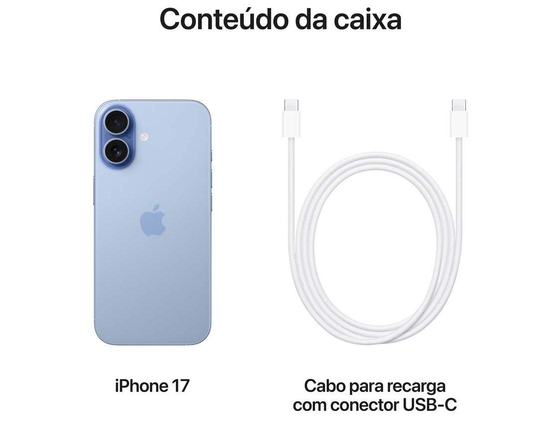 Apple iPhone 17 512GB Azul-névoa 6,3