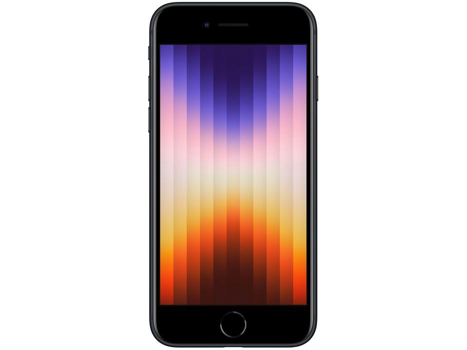 Apple iPhone SE 3ª geração 64GB Meia-noite 4,7”