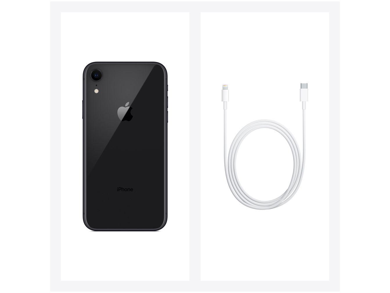 Apple iPhone XR 256GB Preto Tela 6,1” 12MP iOS - iPhone