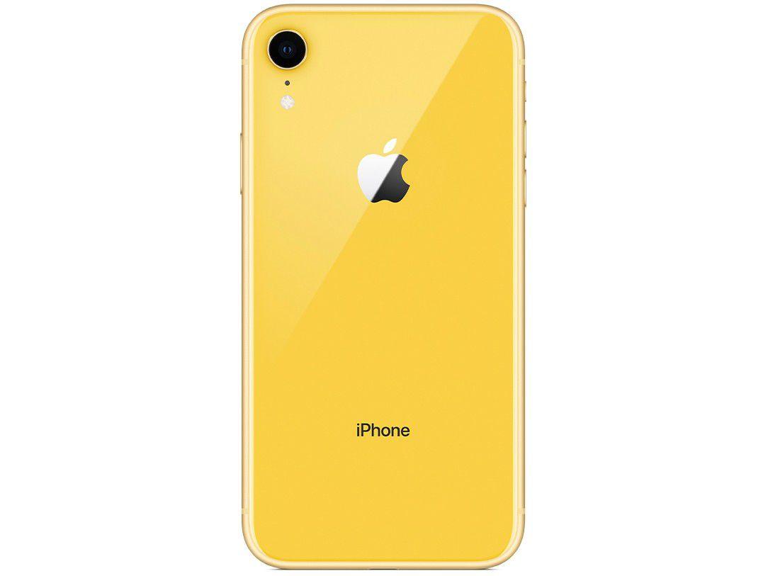 Apple iPhone XR 64GB Amarelo Tela 6,1” 12MP iOS
