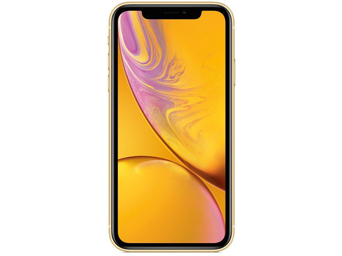 Apple iPhone XR 64GB Amarelo Tela 6,1” 12MP iOS