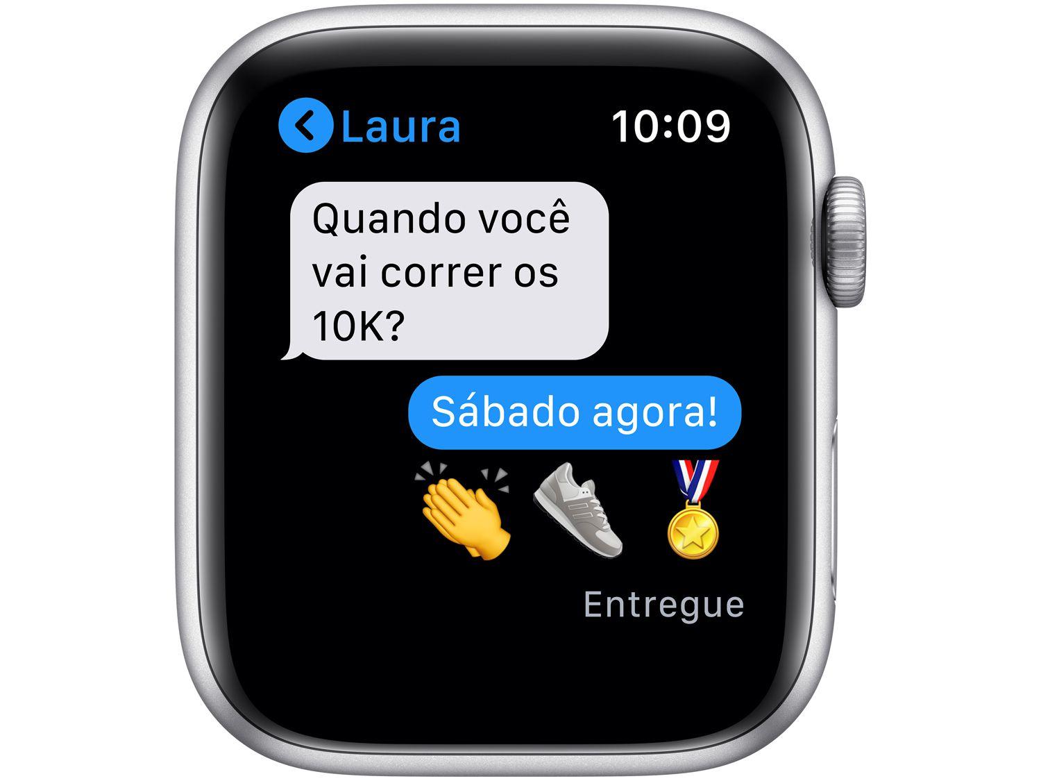 Apple Watch Nike Series 6 44mm Prateado