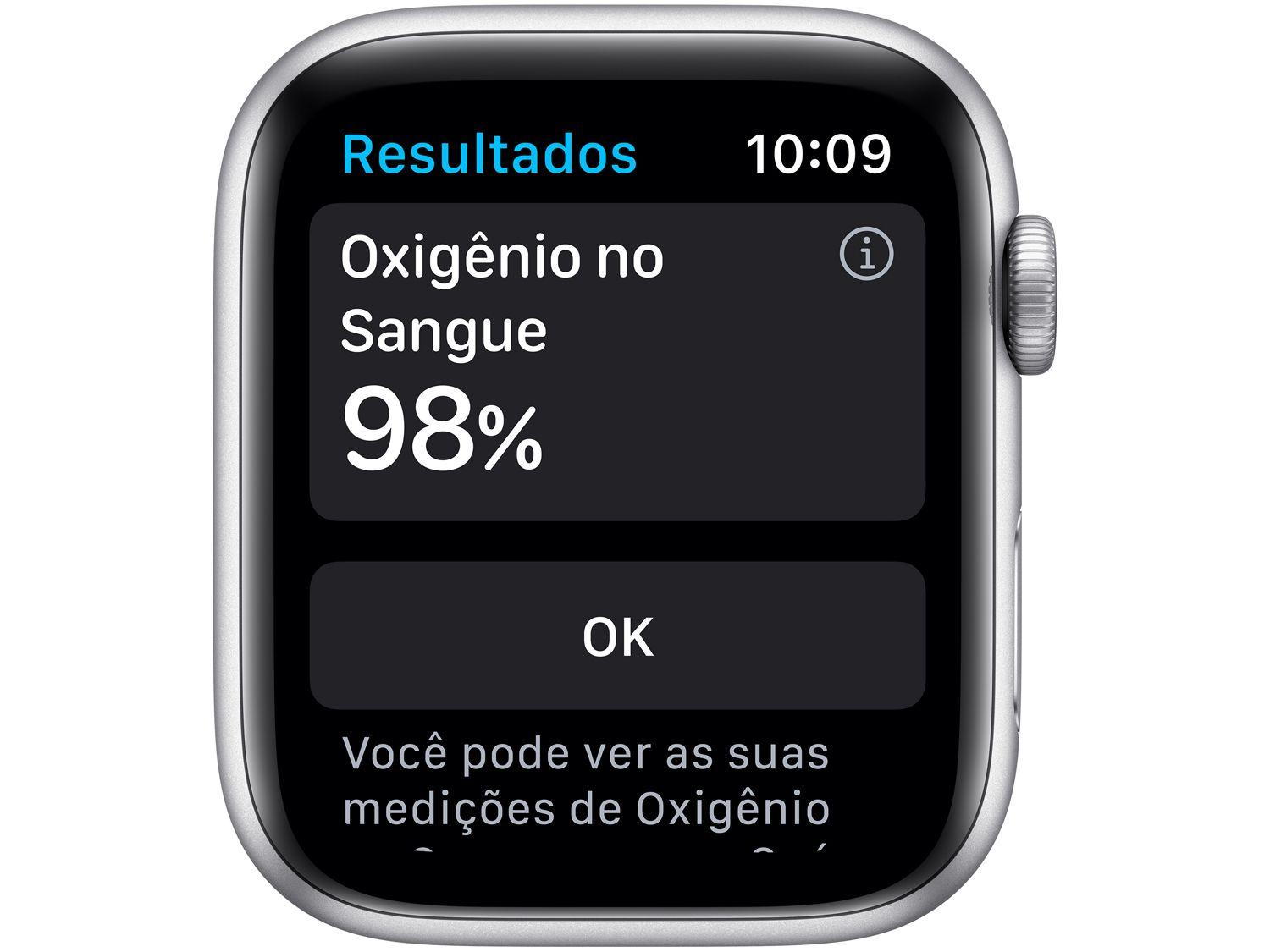 Apple Watch Nike Series 6 44mm Prateado