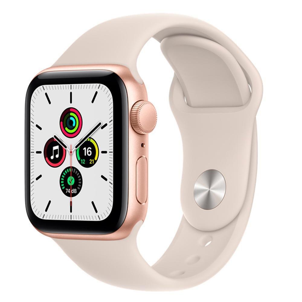 Apple Watch SE 40mm GPS, Case de Alumínio Dourado, Sport Apple Watch SE 40mm GPS, Case de Alumínio Dourado, Sport