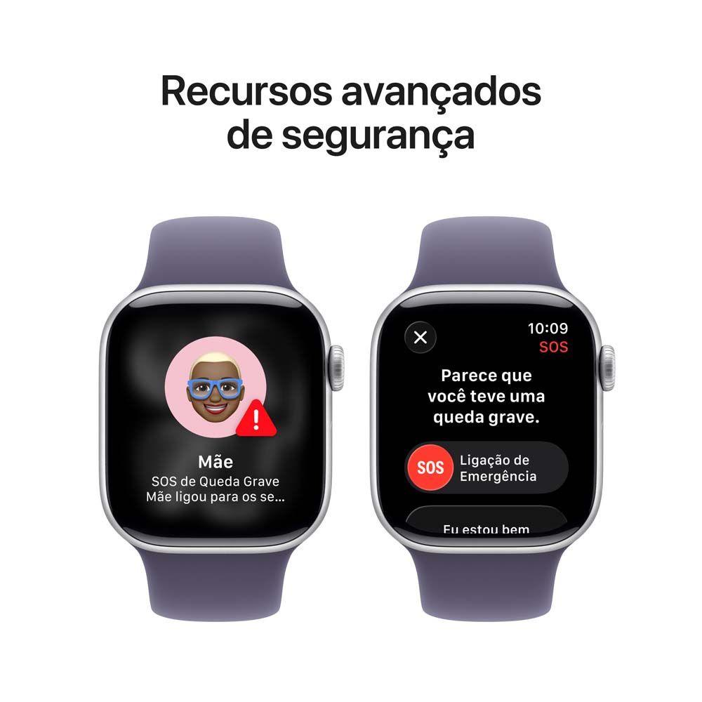 Apple Watch Series 11 GPS Caixa Prateada de Alumínio 42mm Pulseira