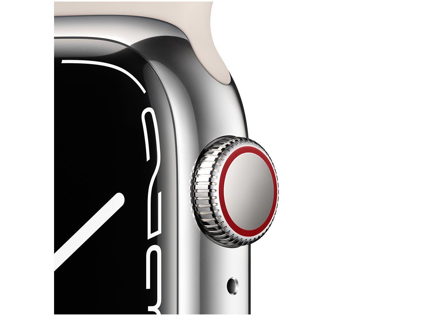 Apple Watch Series 7 41mm GPS + Cellular Prateada