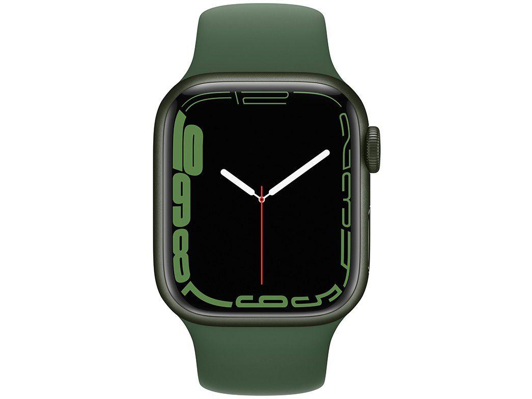 Apple Watch Series 7 41mm GPS + Cellular Verde - Alumínio Apple Watch Series 7 41mm GPS + Cellular Verde - Alumínio