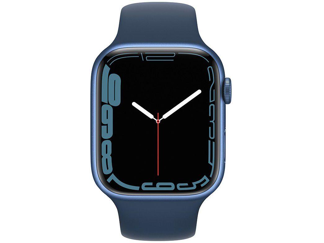 Apple Watch Series 7 45mm GPS + Cellular Azul - Alumínio