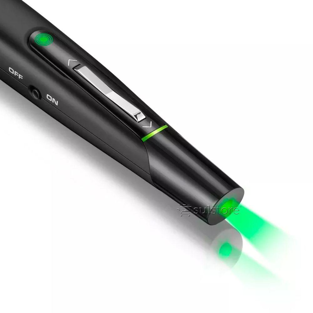 Apresentador Passador de Slides 2.4ghz Laser Verde AC278 Multilaser ...