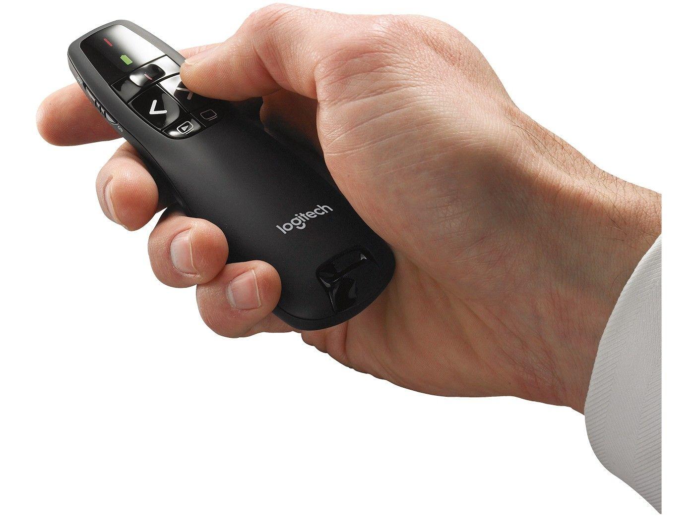 Apresentador sem Fio Logitech R400 com Laser USB