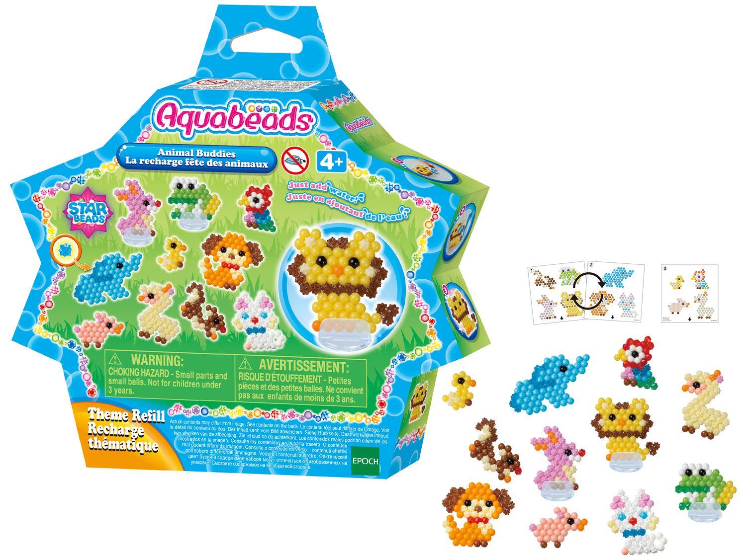 Aquabeads Animal Buddies 600 Peças 