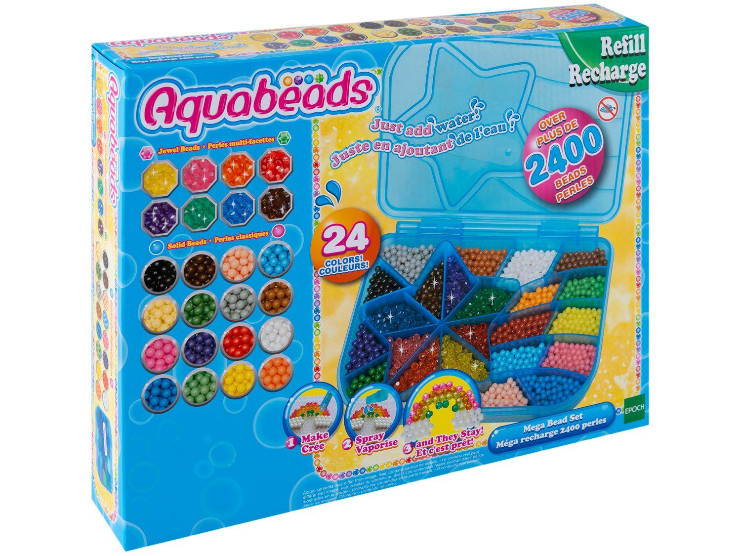 Aquabeads Mega Bead Pack 2400 Peças