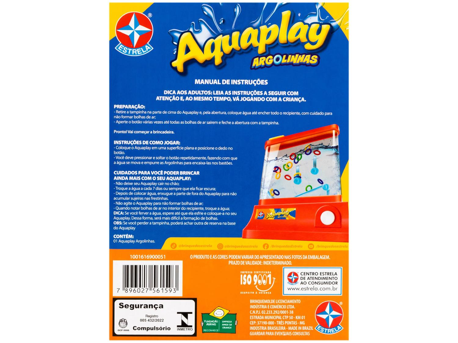 Aquaplay Estrela Argolinhas