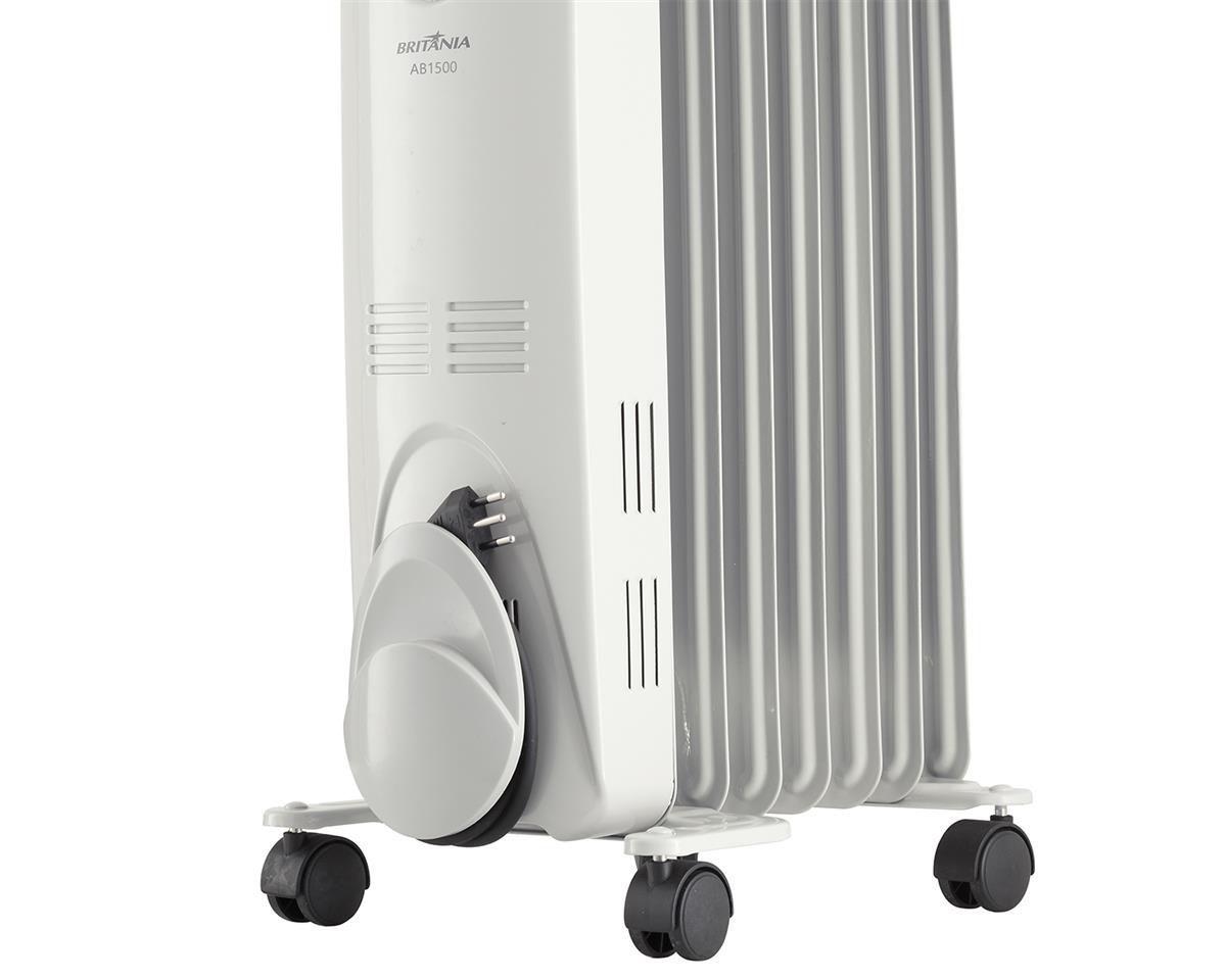 Aquecedor a Óleo Britânia AB1500 Branco 1500W - Aquecedor a Óleo ...