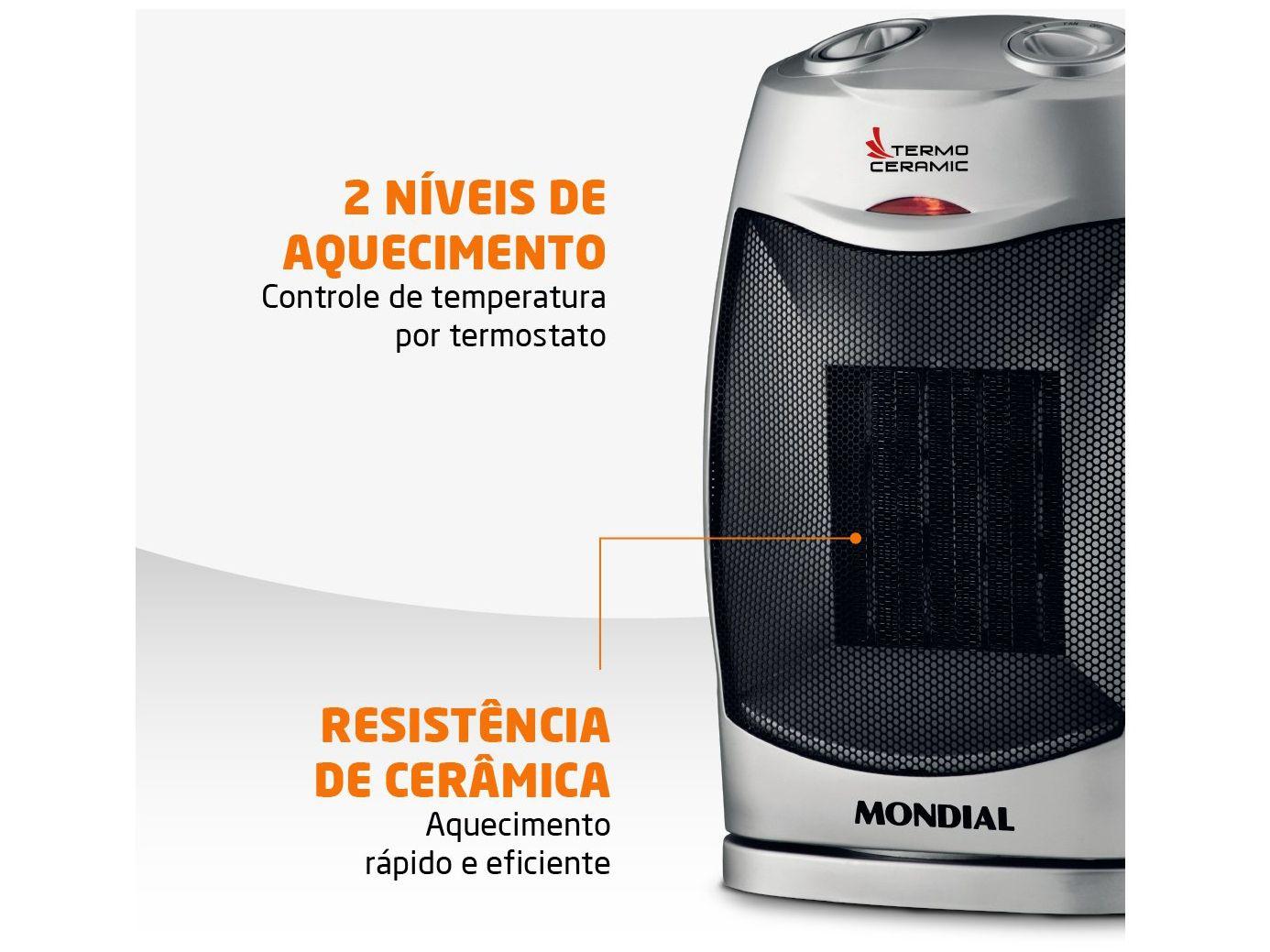 Aquecedor de Cerâmica Mondial