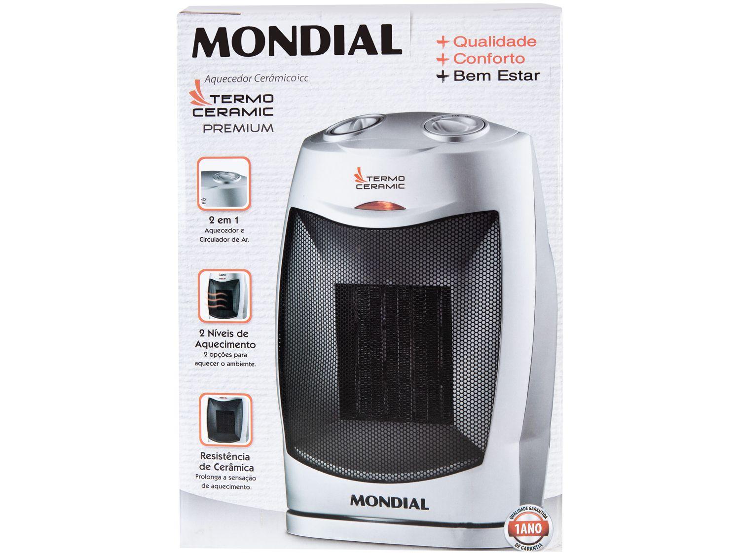 Aquecedor de Cerâmica Mondial