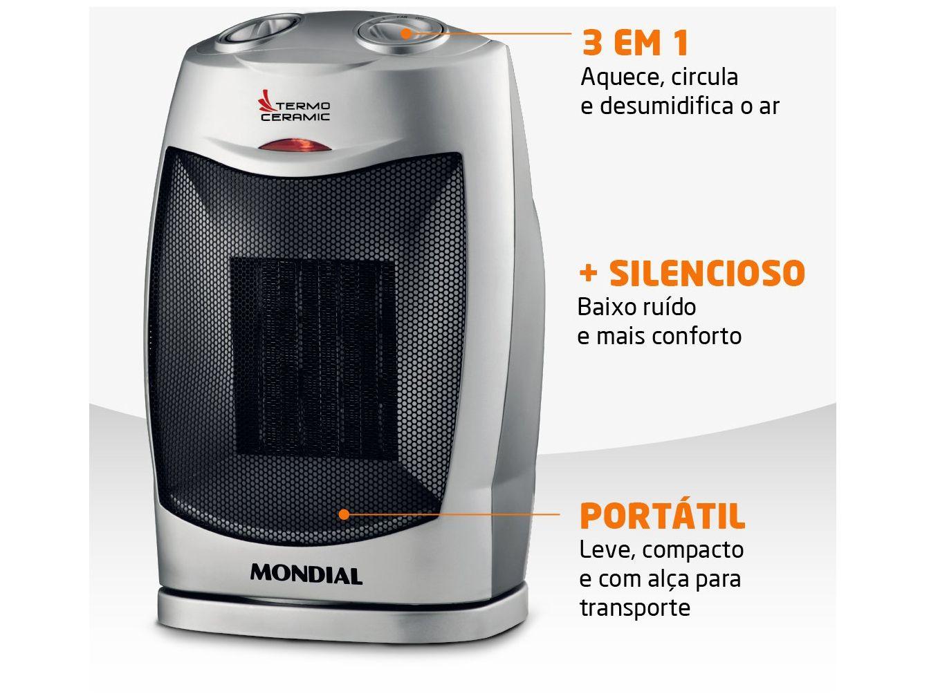 Aquecedor de Cerâmica Mondial