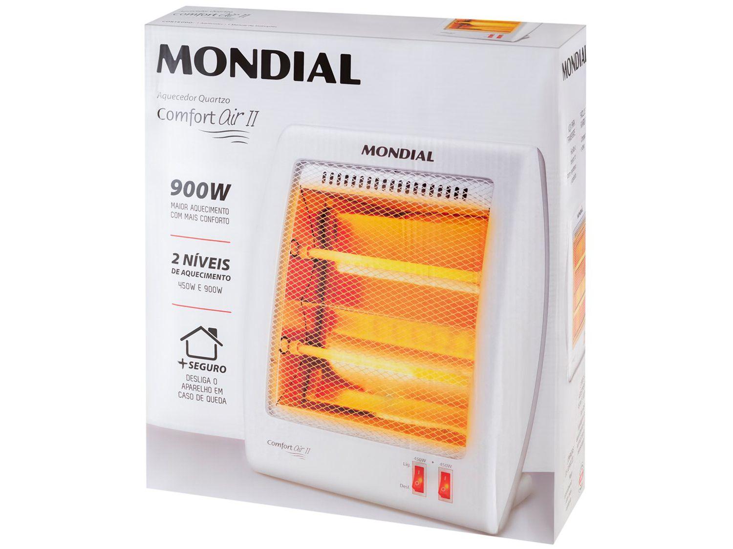 Aquecedor Quartzo Mondial A-15 Portátil