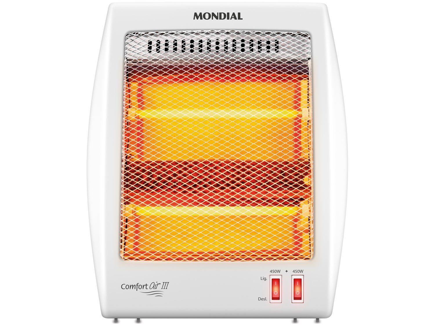Aquecedor Quartzo Mondial Comfort Air III A-16 Portátil