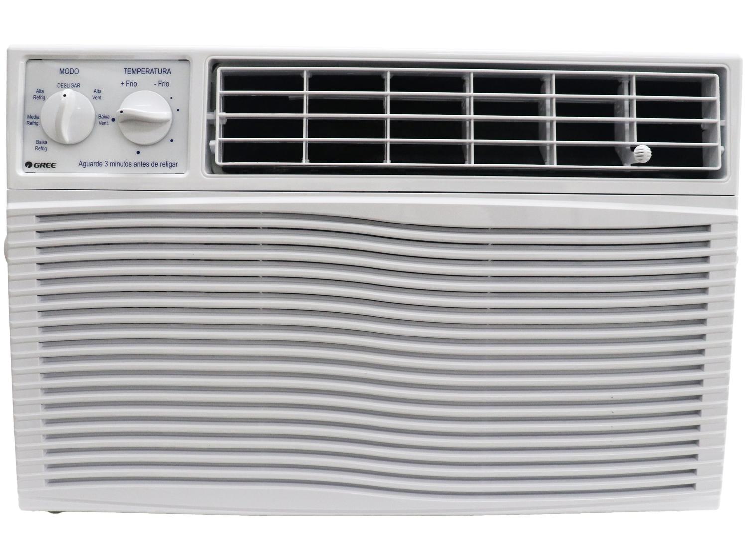 Ar-condicionado Janela Gree 10.000 BTUs Frio GJC10BK-A6NMND2A