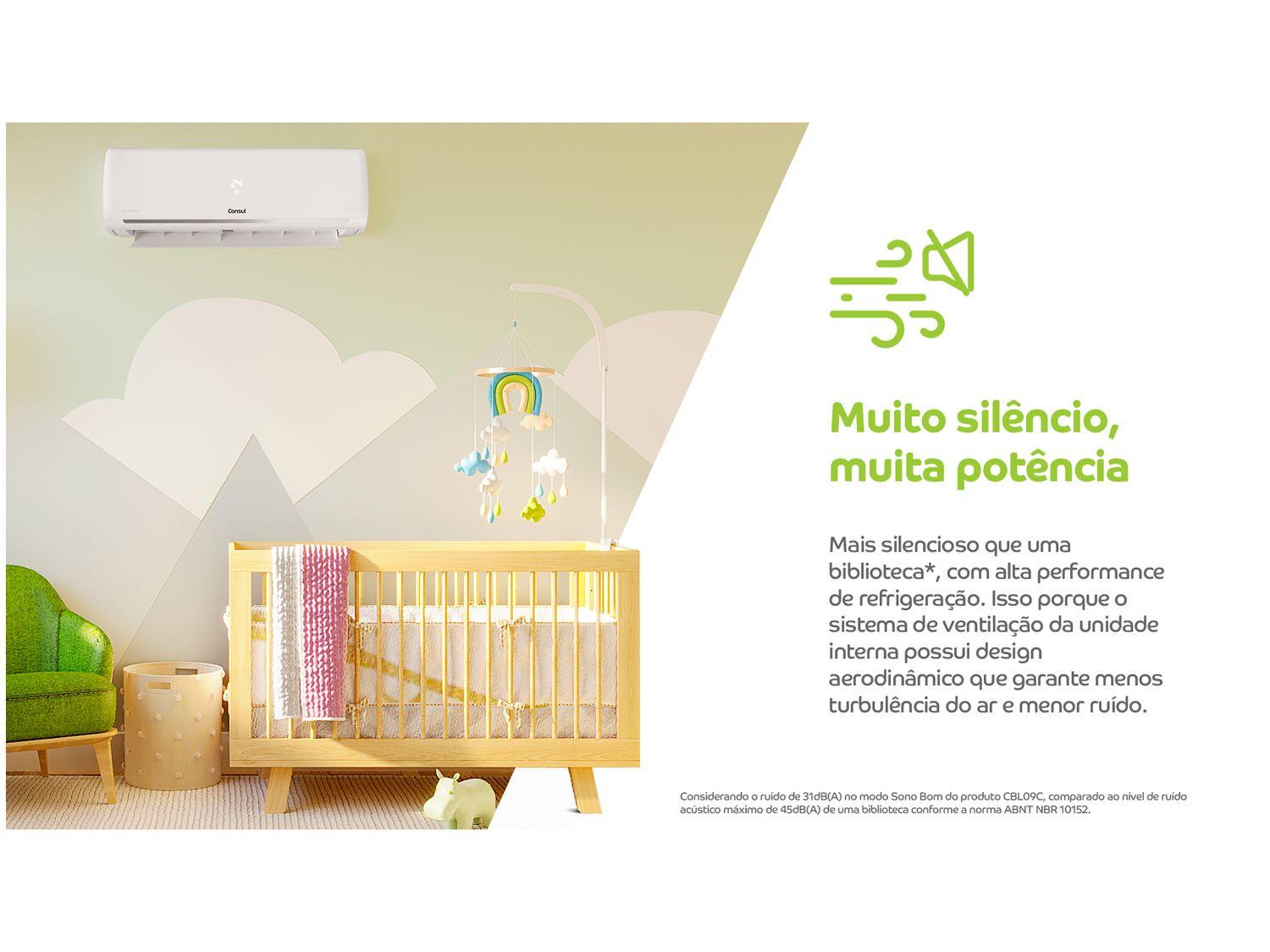 Ar-condicionado Split 12.000 BTUs Consul Inverter Frio CBL12CB