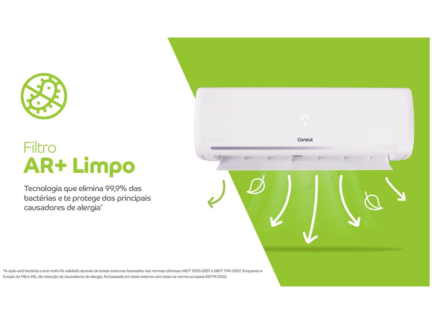 Ar-condicionado Split 12.000 BTUs Consul Inverter Frio CBL12CB