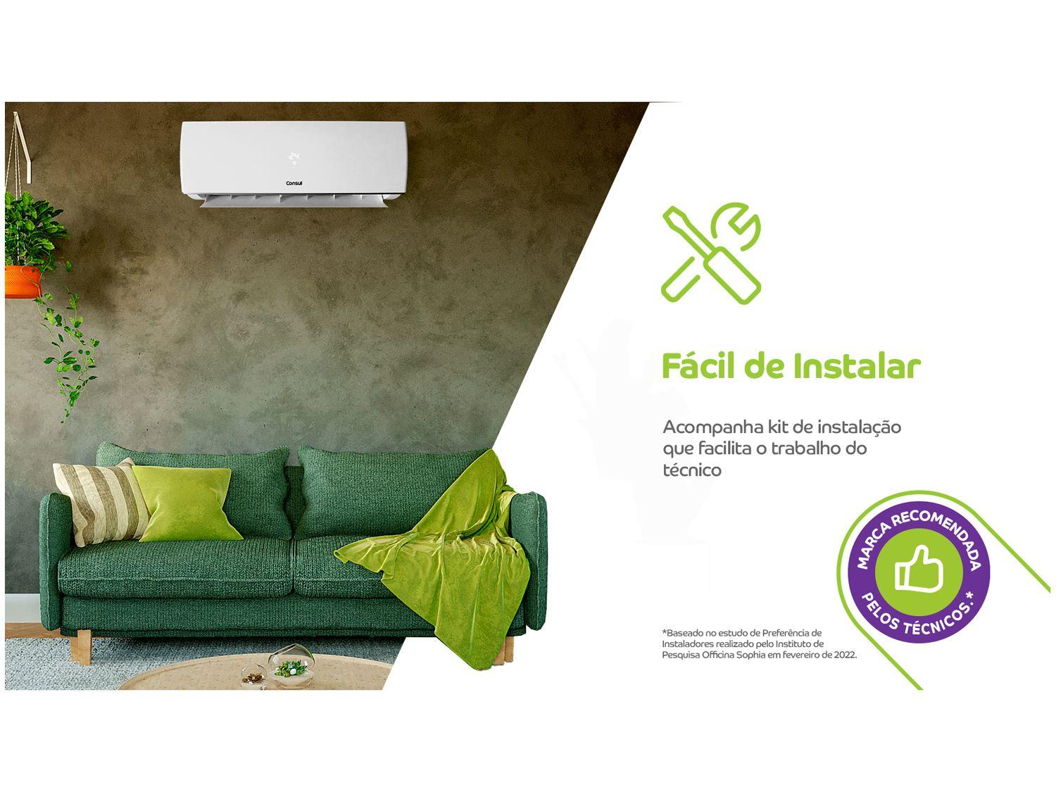Ar-condicionado Split 12.000 BTUs Consul Inverter Frio CBL12CB