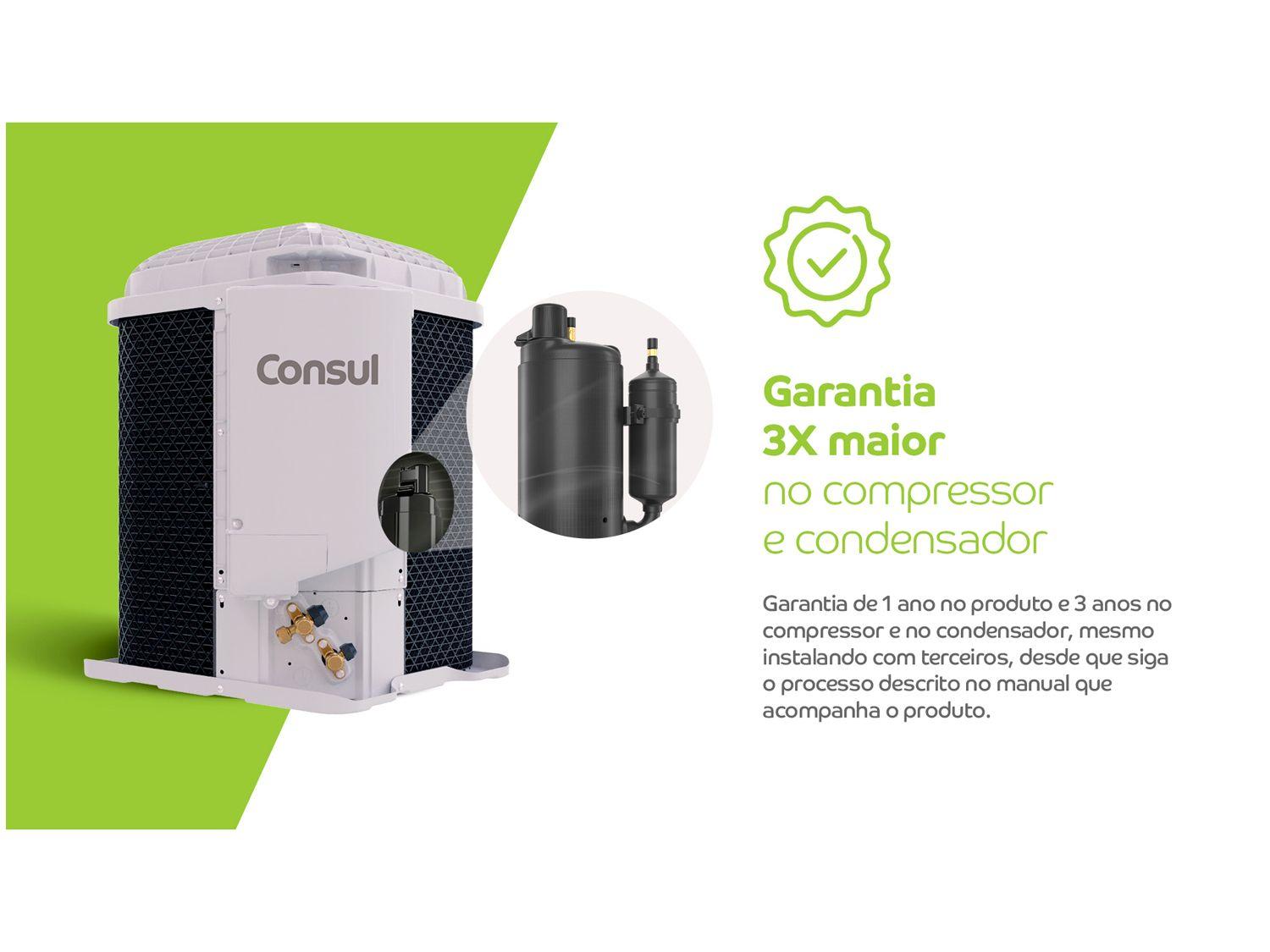 Ar-condicionado Split 22.000 BTUs Consul Triple Inverter Frio CBL22CB
