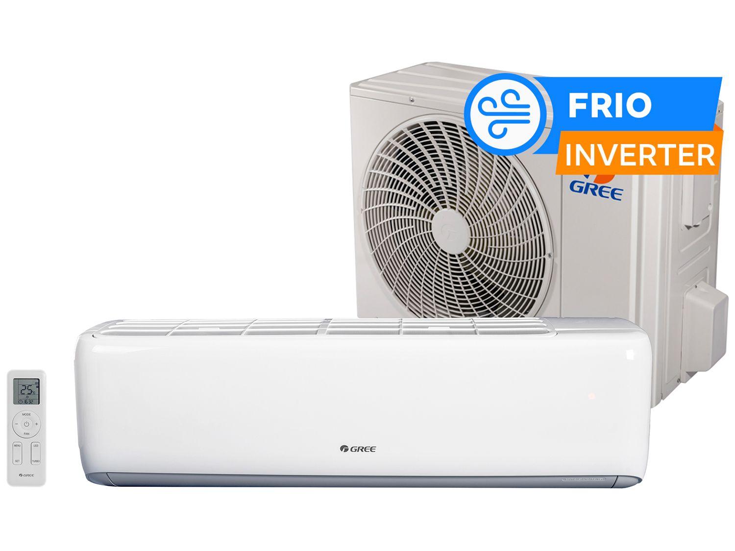 Ar-condicionado Split 9.000BTUs Gree Inverter Frio GWC09ATAXA-D6DNA1A