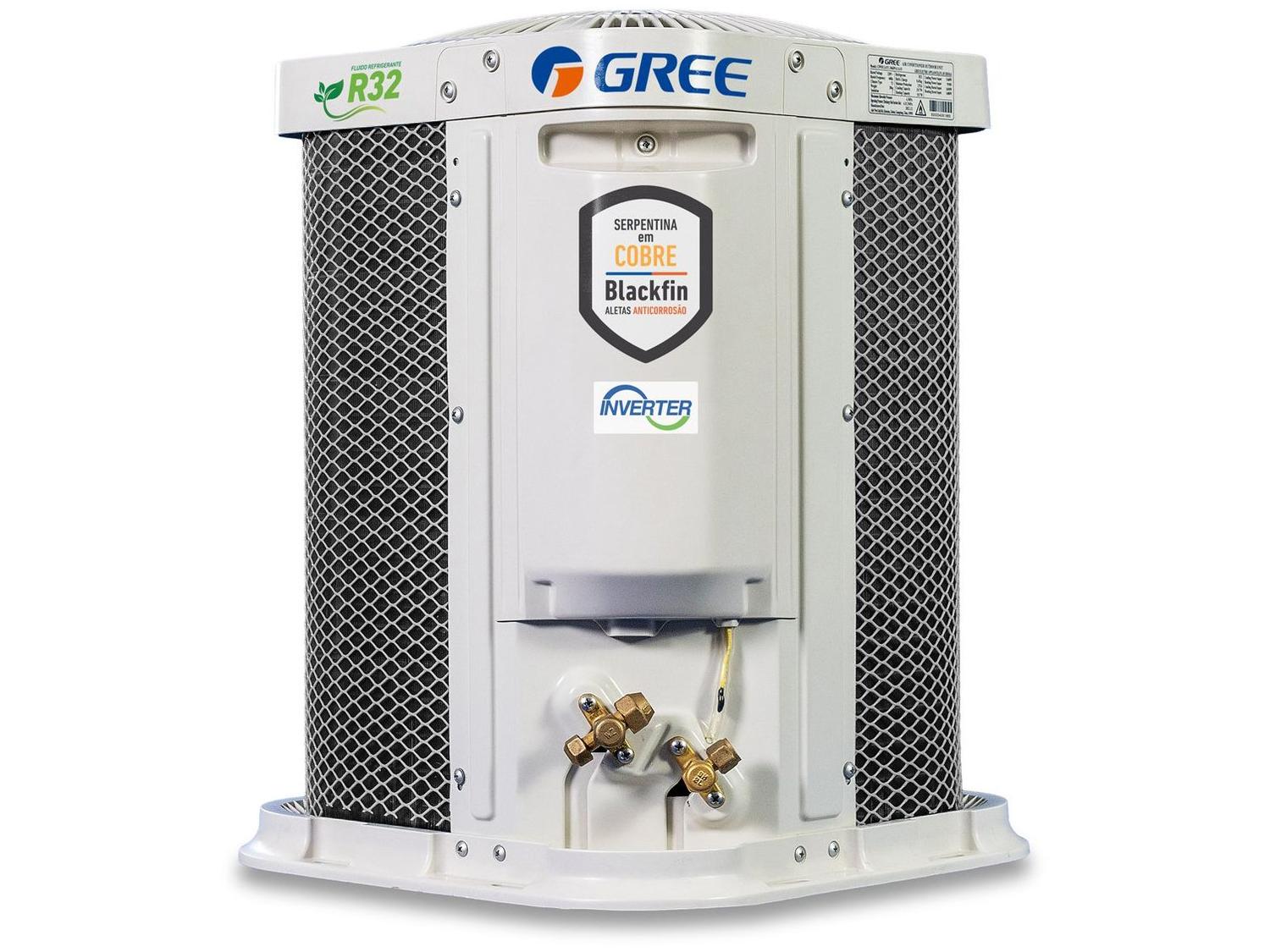 Ar-condicionado Split 9000 BTUs Gree Inverter Quente e Frio G Diamond Auto GWH09ACA-D6DNA1A