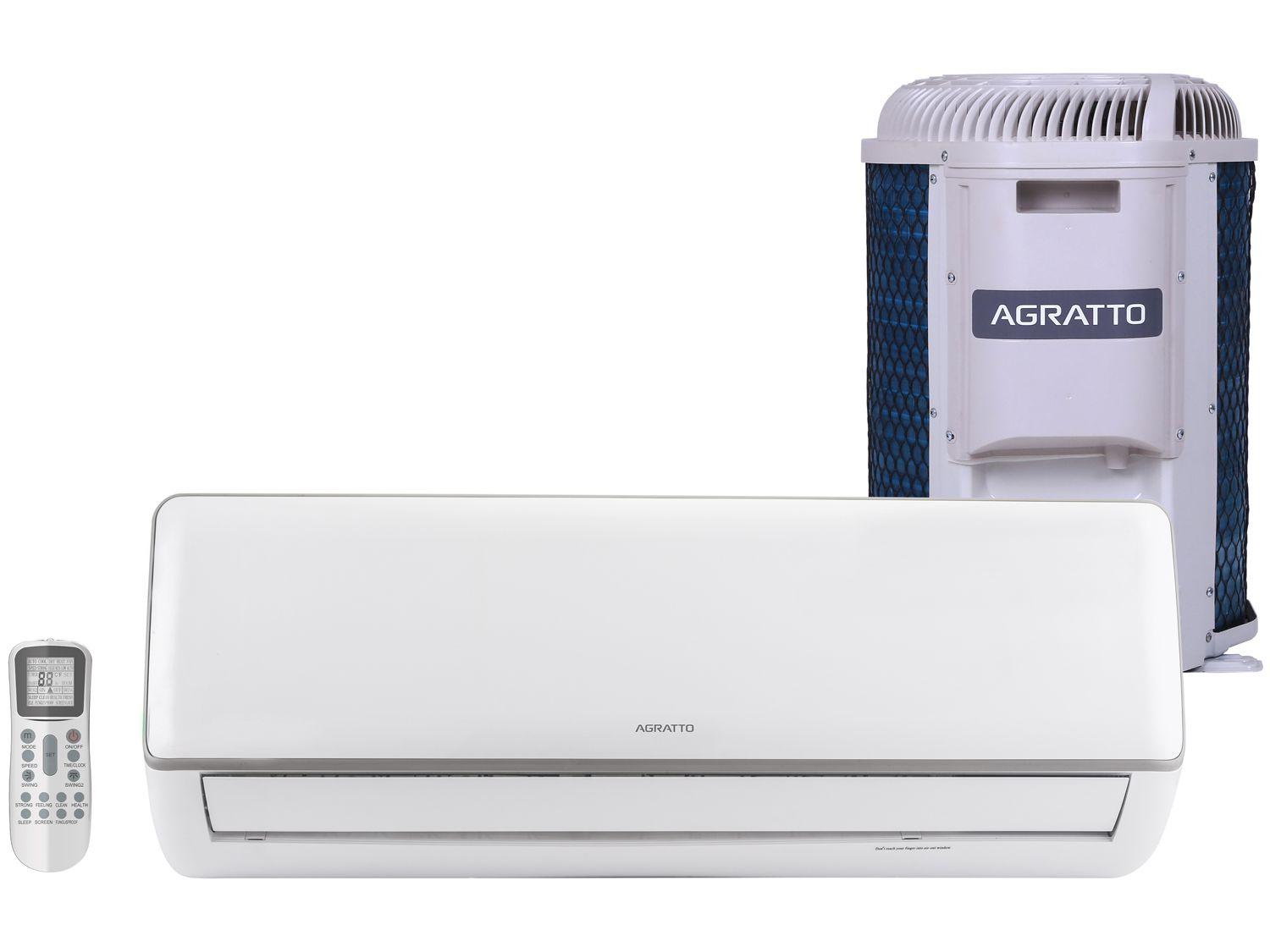Ar-condicionado Split Agratto Inverter 9.000 BTUs Quente e Frio Neo Top ...