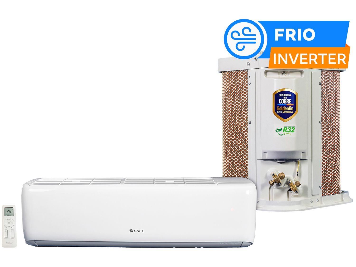 Ar-condicionado Split Gree Inverter 18.000 BTUs Frio Wi-Fi G-Top