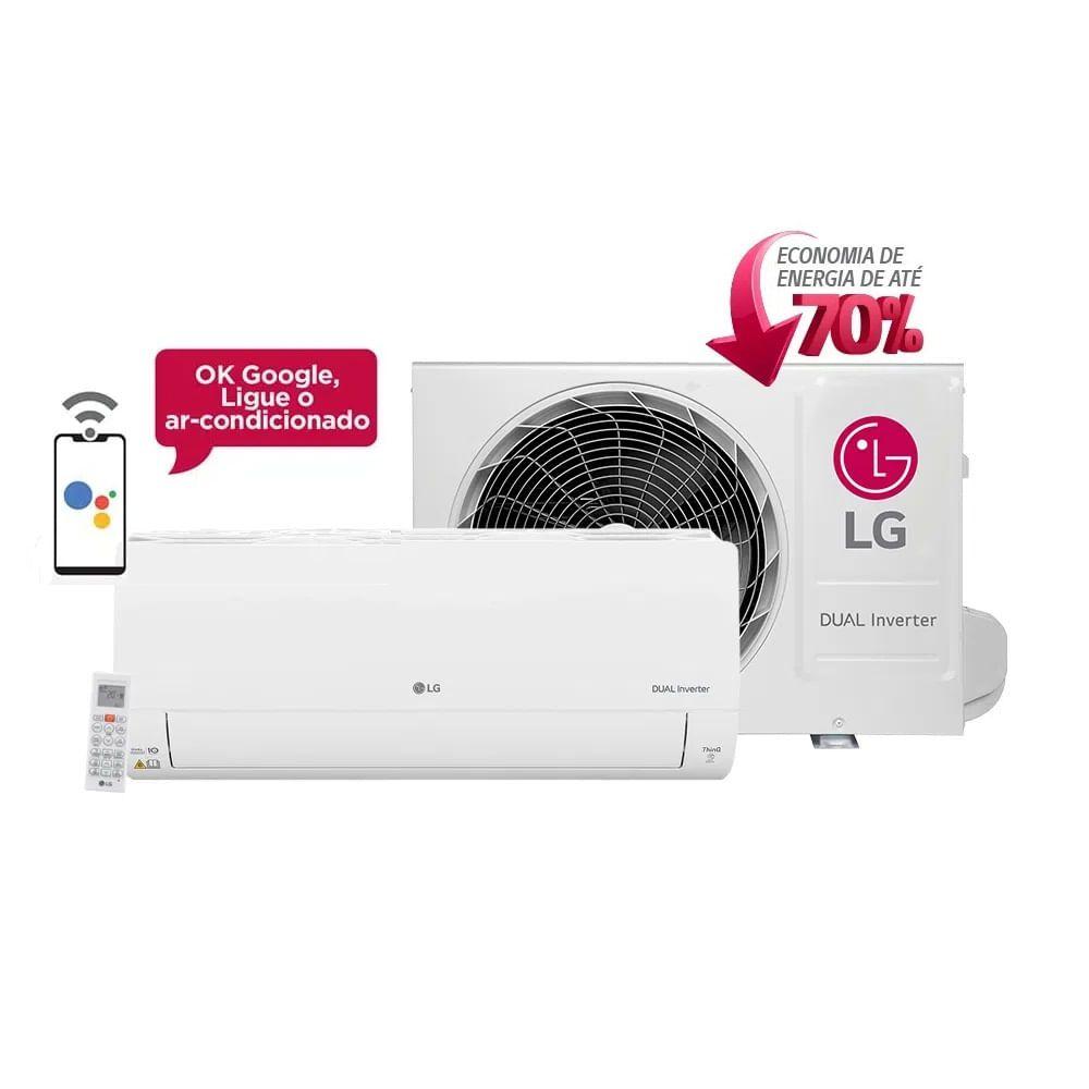 Ar Condicionado Split Hi Wall Inverter LG Dual Voice 9000