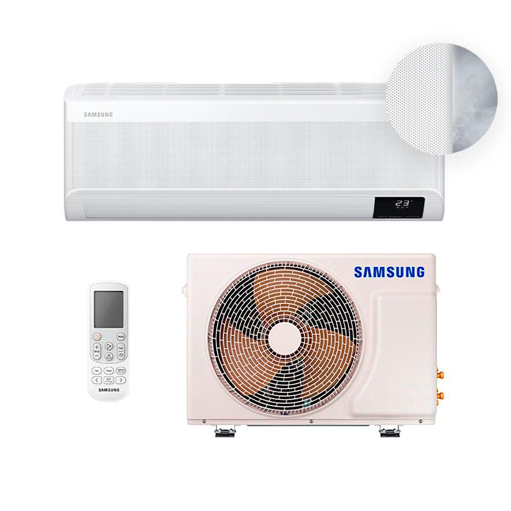 Ar Condicionado Split Inverter Windfree Connect Samsung 12000 Btus Frio 220V Monofásico - AR12CVFAMWKNAZ