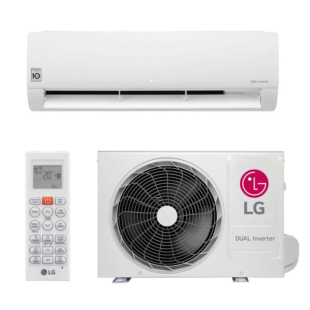 Ar Condicionado Split LG Dual Inverter 12000 BTUs Frio 127V Ar