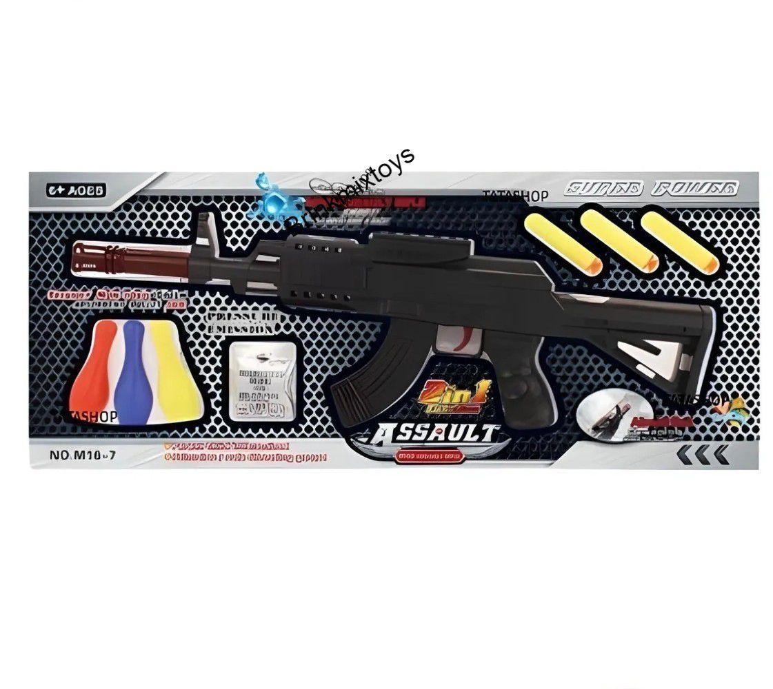 Gel Blaster Rifle AKM Elétrico de Bolinhas de GEL Orbeez - Airsoft e Armas  de Pressão Azsports, arminha de brinquedo realista